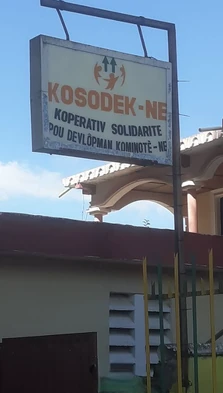 Local cooperative bank, Carice, Haiti