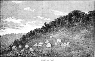 Historic photo of the Godet PlantationArcahaie, Haiti