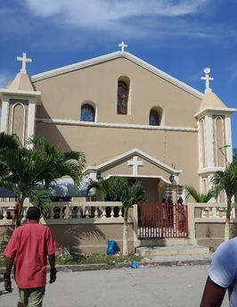 Torbeck’s Saint-Joseph Church, a defining feature of the town center and a hub of local religious life.