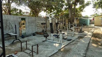 Outdoor gym; Saint-Marc, 