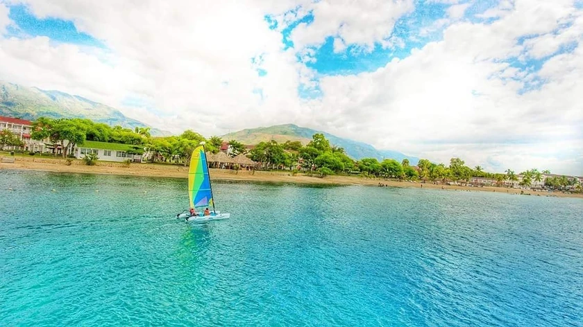 The Arcadian Coast as seen from 