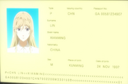 Anime Season 1 Episode 2 Screenshot Lin's ID