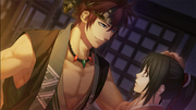 Nagakura thanks Chizuru for cheering him up