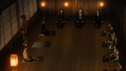 Hijikata tells Souji to go back to Edo