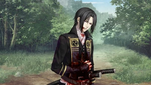 Hijikata shot at the end of Edo Blossoms