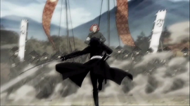 Hajime's last fight in the anime