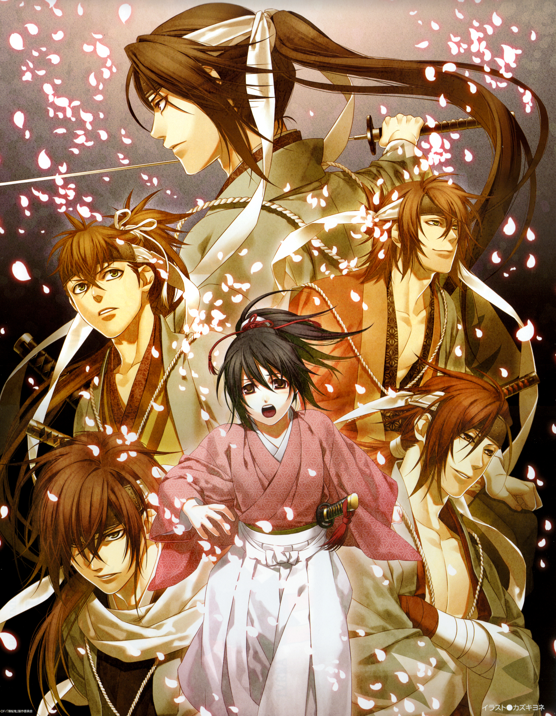 hakuouki, Shinsengumi, Kitan, Series, Anime, Characters, Cool Wallpapers HD  / Desktop and Mobile Backgrounds