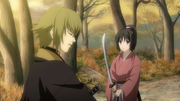 Kazama saves Chizuru