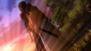 Chizuru tries to reassure Hijikata