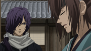 Saitou finds Okita