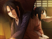 Hijikata questions Chizuru's motives