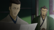 Niimi reading the rules of conduct
