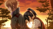 Chizuru cries that she has missed the Shinsengumi once again