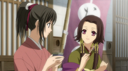 Senhime talks to Chizuru