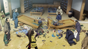 Heisuke trashes a shop
