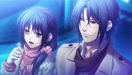 With Toshizou Hijikata in Sweet School Life