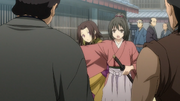 Chizuru protecting Senhime