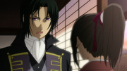 Hijikata claims that he drunk Ochimizu on his own accord