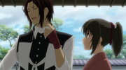 Sano complains about his collar