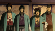 The Shinsengumi find out that the shogun has gone to Edo