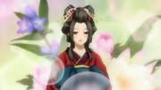 Chizuru in a female kimono