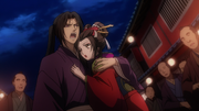 Hijikata reveals his identity to take away Chizuru