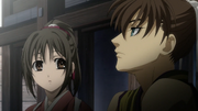 Heisuke tells Chizuru he did not want to protect the shogun