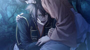 Okita cries learning about Kondou's death