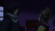 Saitou tries to have an important conversation with Chizuru