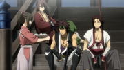 Shinpachi talks about Itou's offer