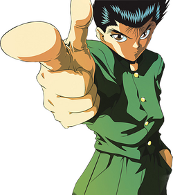 Personagens de Hunter X Hunter usando as roupas dos personagens de Yu Yu  Hakusho