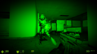 Urban Chaos Darkness Combating the Synth Soldier in Night-vision Screenshot.