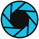 Aperture Science indicator floor blue