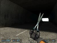 Scissors in HL2