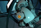 GLaDOS' Curiosity Core attached