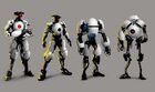 Different robot iterations.
