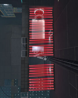 Laser wall