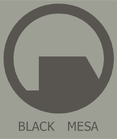 The Black Mesa logo as seen on Alyx's sweater, Beta version.