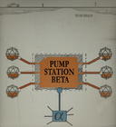 Schematics of the Propulsion Gel flow through the 6 Mobility Gel Enrichment Spheres featured in Test Shaft 09 as seen on the console in Pump Station Beta, with a small Pump Station Alpha in the bottom.