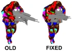 19061992326 fixedelite2.jpg (59 KB) A comparison of the old broken model and the newer fixed model.