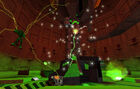 A Vortigaunt being teleported into Test Lab C-33/a during the Resonance Cascade.