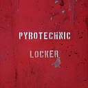 "Pyrotechnic locker" door texture.