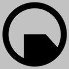 The Black Mesa logo as seen on the SUVs, different from the common logo.