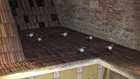 Flock of pigeons on a City 17 roof.