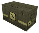 Ammo crate model.