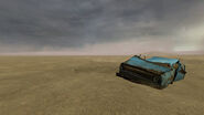 Volkswagen Golf in Wasteland