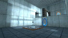 The blue portal ASHPD introduced in Test Chamber 02.