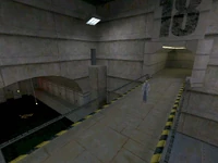 Early sci on footbridge