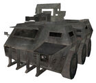 The cannon-mounted, triple axle brush VAB APC (with fixed textures).