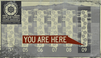 You are here Test Shaft 09 Portal 2